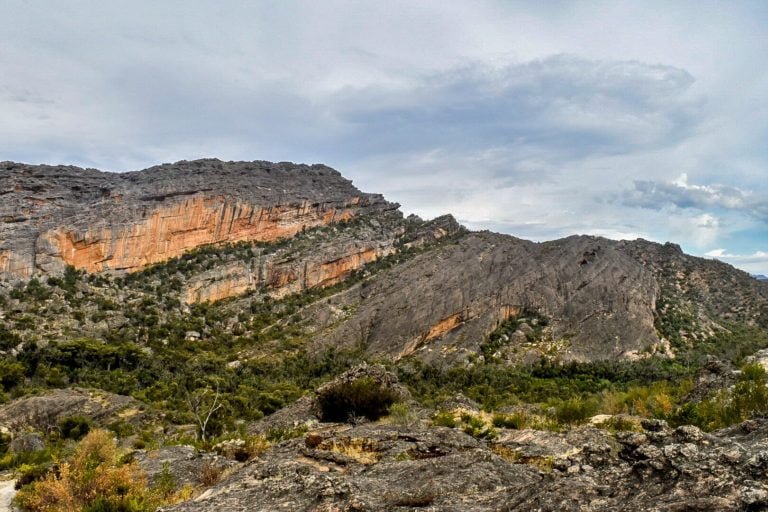 Amphitheatre at Falrt Rock, Mount Stapylton, Grampians NP