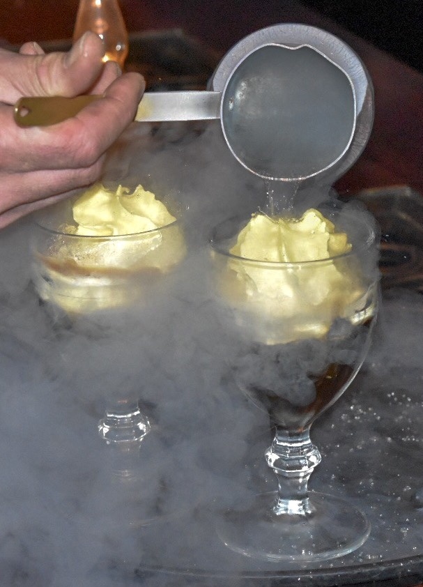 Espresso Martini with nitro frozen cream, Eau De Vie, Melbourne