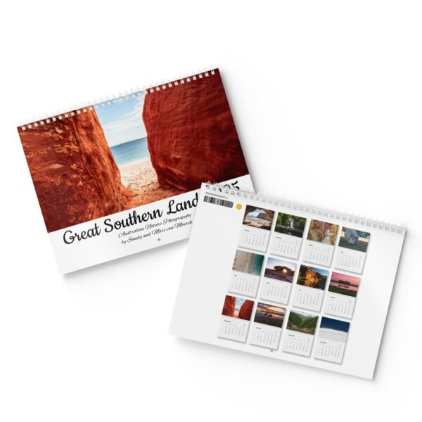 Nature-Inspired 2025 Wall Calendar - Monthly Scenic Views